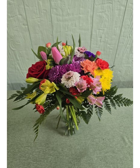 Loose Wrapped  Flowers