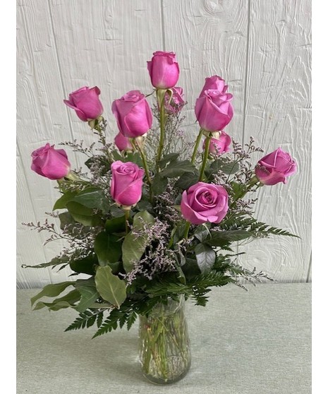 Lavender Roses-Dozen