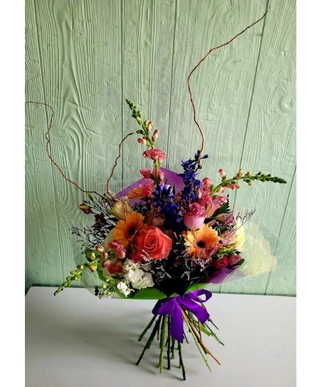 Loose Wrapped Seasonal Flowers