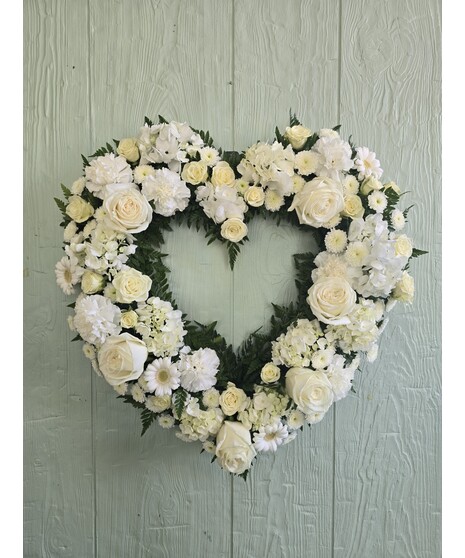 White Open Heart