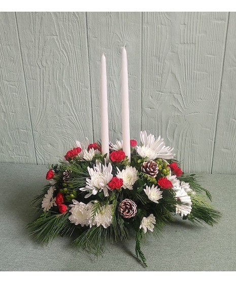 Holiday Shimmer Centerpiece